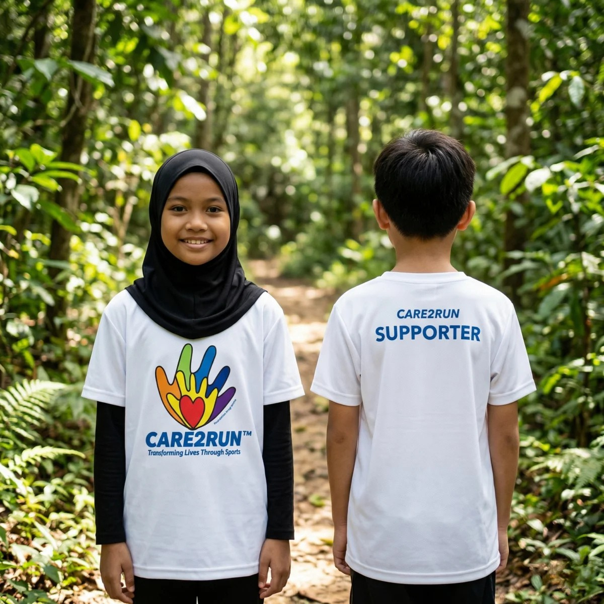 C2R - Supporter Shirt For Kids In White