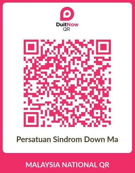 Persatuan Sindrom Down Malaysia PSDM Payment QR Code
