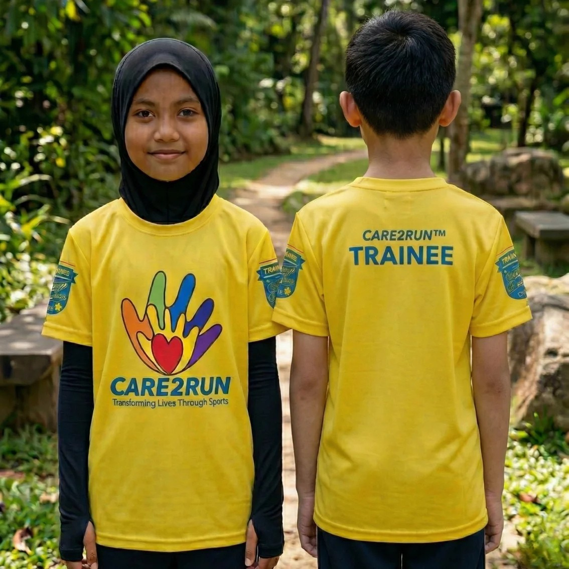 C2R - Junior Leaders Programme Shirt For Trainee Kids In Yellow